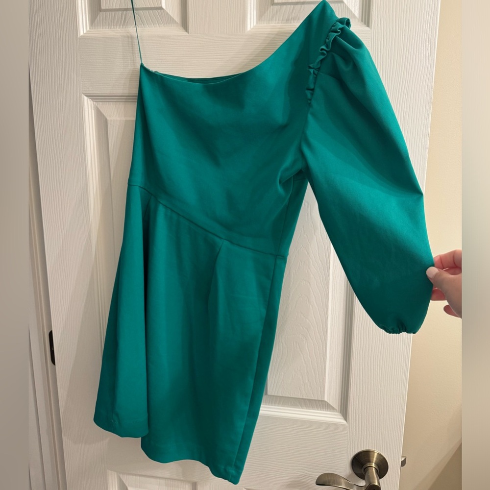 Zara one shoulder dress